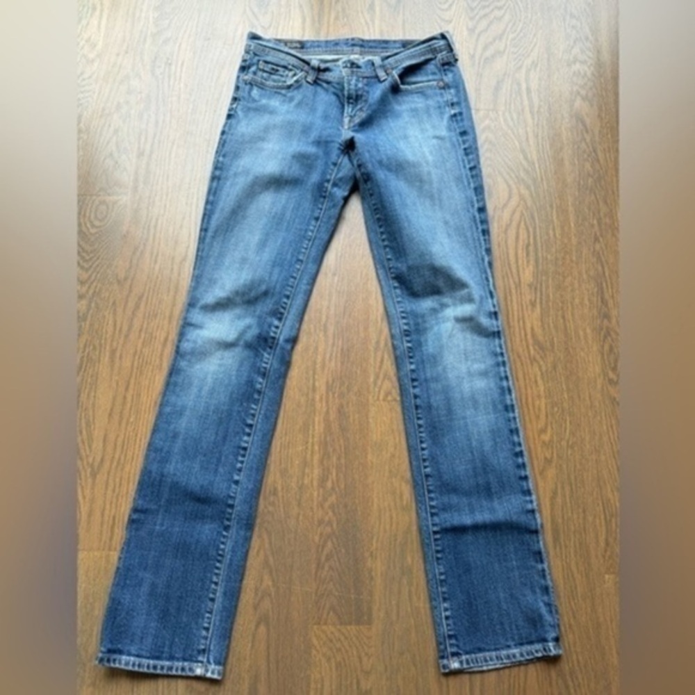 Citizens of Humanity Ava #142 Jeans Blue Stretch Low Waist Straight Leg 29. F